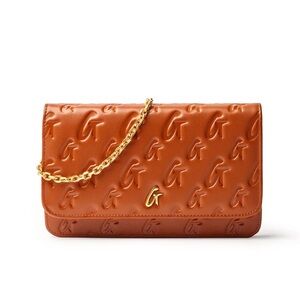Glamaholic Elegant Tan Wallet On Chain